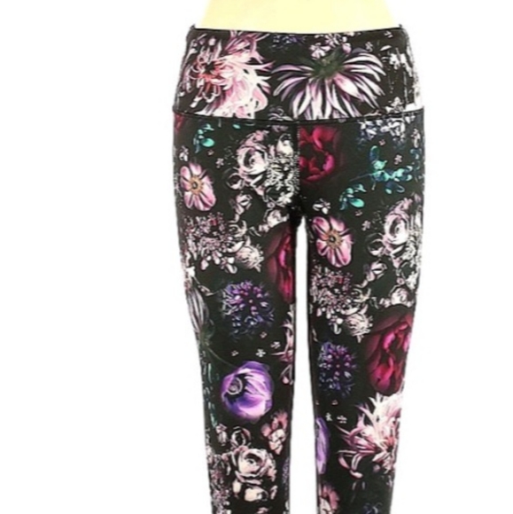 BEBE Sport Floral Leggings - Picture 3 of 7
